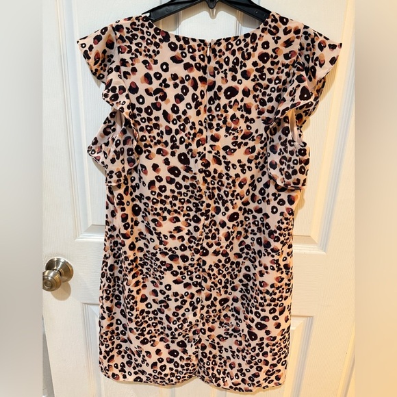 cupcakes and cashmere cheetah print dress Size M NWT! Cruise vacation tropical - Picture 4 of 4